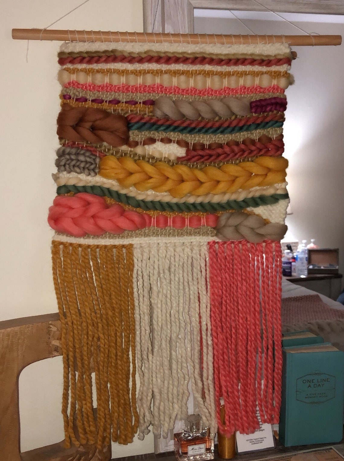 Custom handwoven tapestry larger size Etsy