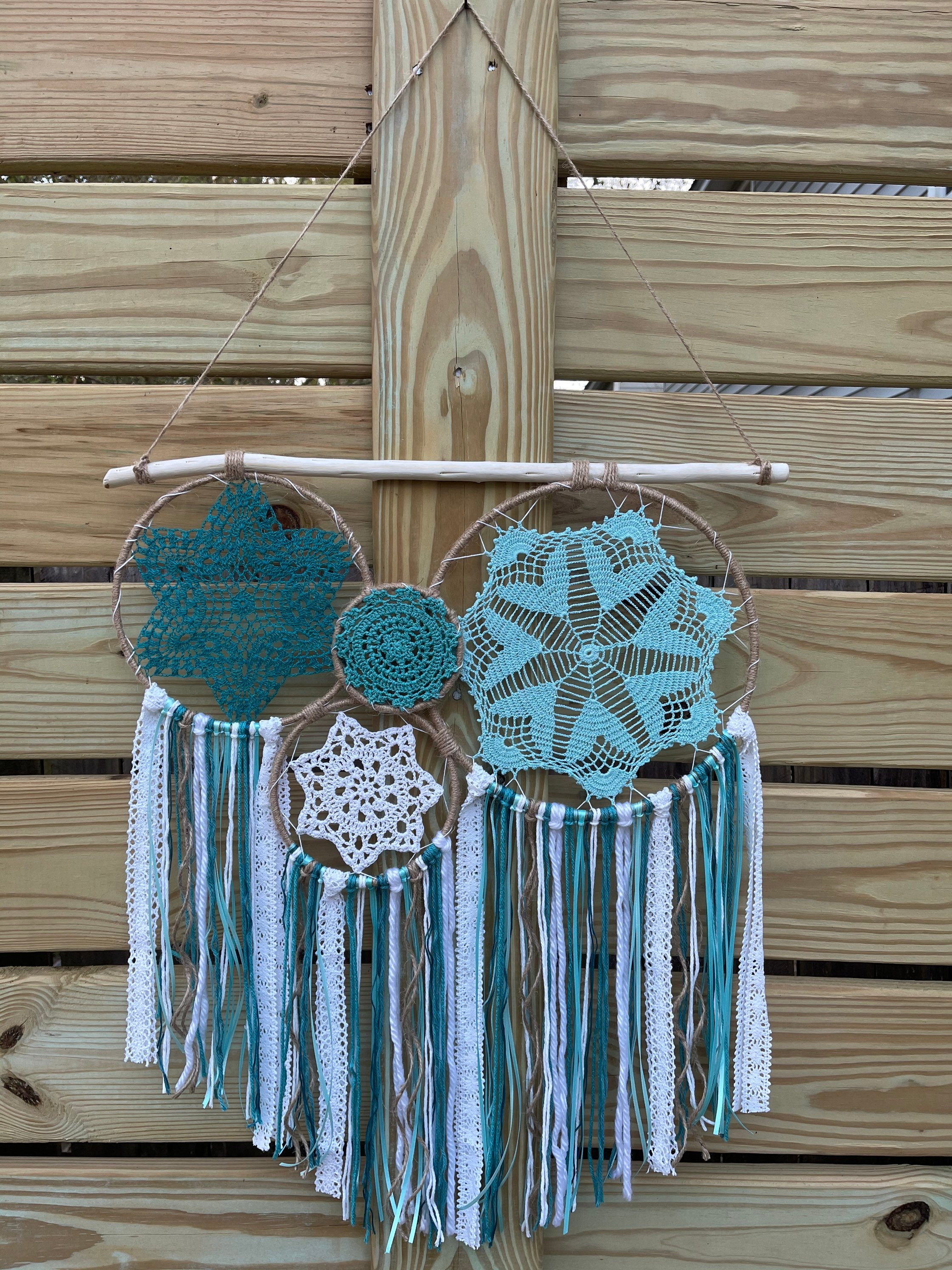 Doily wall hanging Etsy