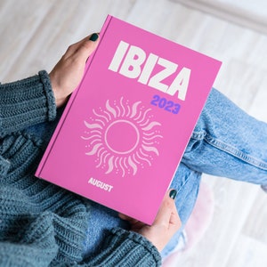 IBIZA Travel Photo Book Cover Template: DIY Coffee Table Book (Digital Download)