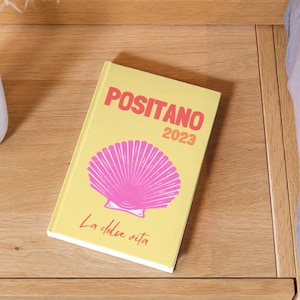 POSITANO Travel Photo Book Cover Template: DIY Coffee Table Book (Digital Download)