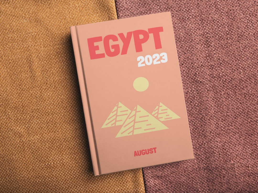 Egypt Travel Photo Book Template: DIY Coffee Table Album (digital
