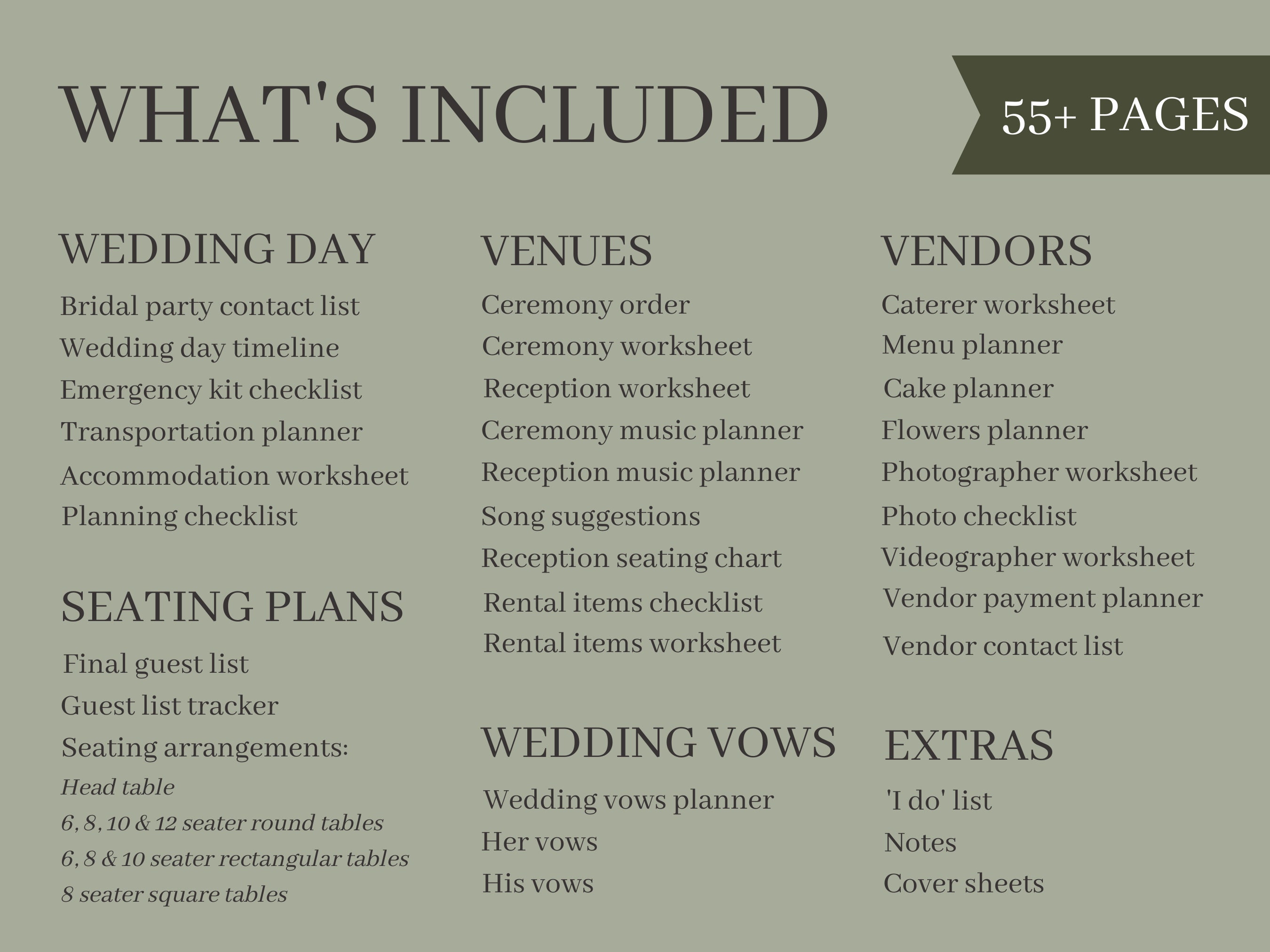Day Of Wedding Planner