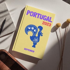Portugal Travel Photo Book Cover Template: DIY Coffee Table Book (Digital Download)