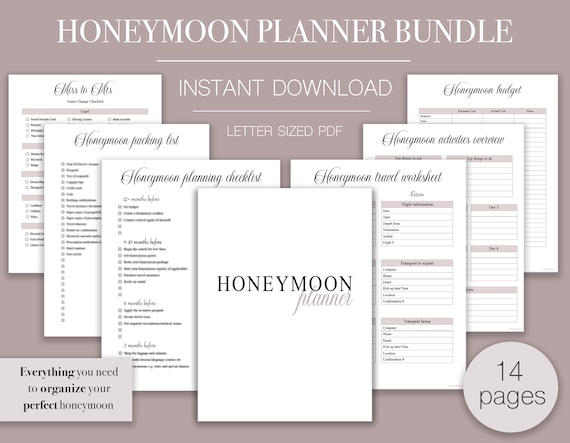 Honeymoon Travel Planner: Your Ultimate Romantic Getaway Guide