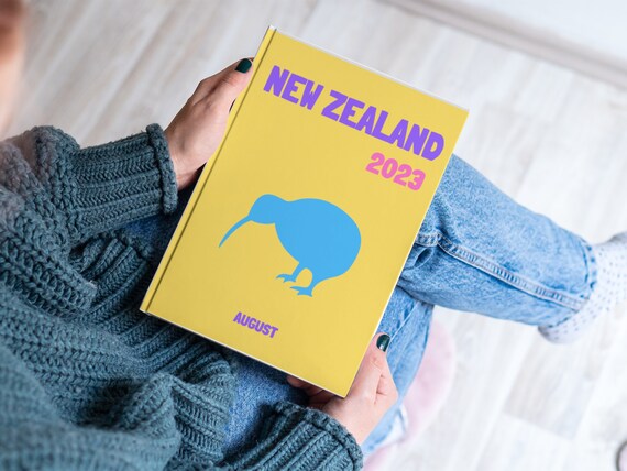 New Zealand Travel Photo Book Template: DIY Coffee Table Album