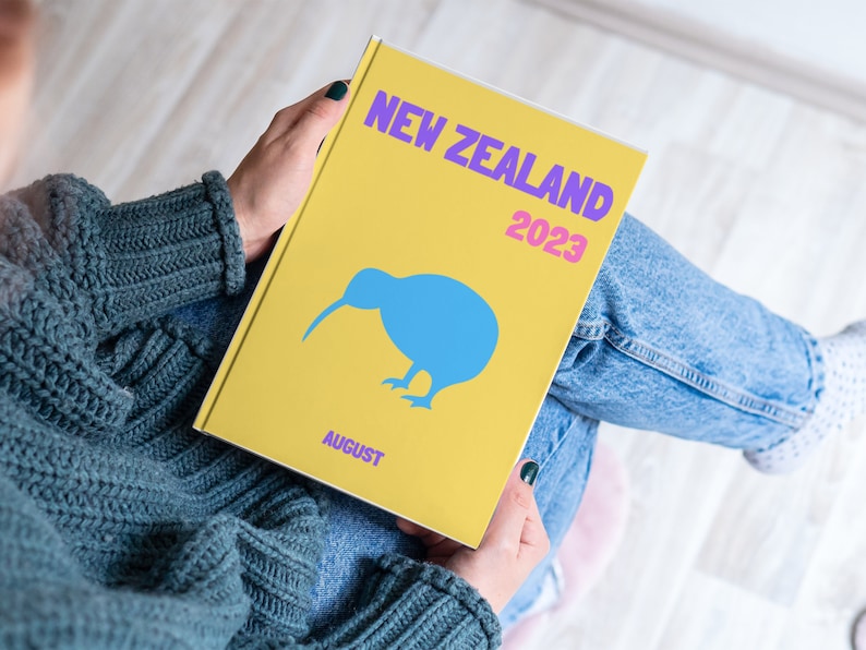 NEW ZEALAND Aesthetic Travel Coffee Table Photo Book Template ...