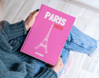 PARIS Aesthetic Travel Coffee Table Photo Book Template Personalized Photo Book Canva Template Travel Photobook DIY Coffee Table Book