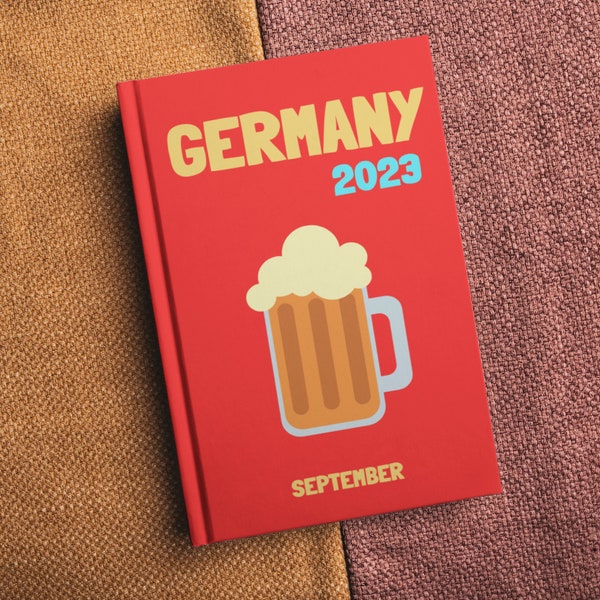 GERMANY Aesthetic Travel Coffee Table Photo Book Template Personalized PhotoBook Travel Photobook DIY Coffee Table Book Map