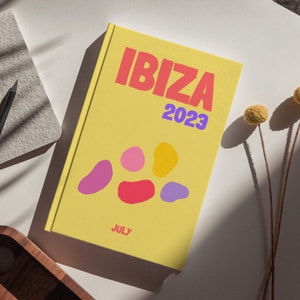 IBIZA Travel Photo Book Cover Template: DIY Coffee Table Book (Digital Download)