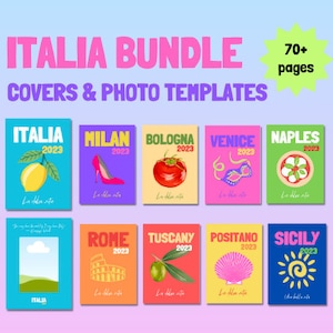 Aesthetic Travel Coffee Table Photo Book Template Personalized Photo Book Cover Template Travel Photobook DIY Coffee Table Book Custom Photo