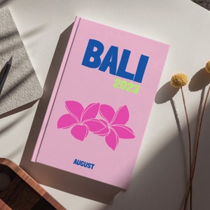 BALI Aesthetic Travel Coffee Table Fotobuch Vorlage Personalisiertes Fotobuch Cover Vorlage Reise Fotobuch DIY Coffee Table Buch Karte