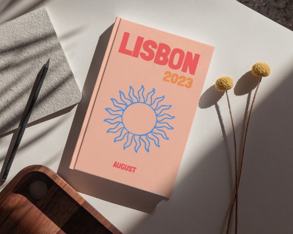 Portugal Travel Photo Book Template: DIY Coffee Table Book Cover