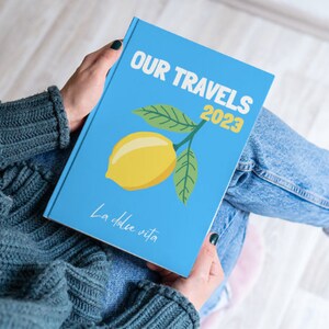 UNSERE REISEN Ästhetischer Reise Kaffeetisch Fotobuch Vorlage Personalisiertes Fotobuch Vorlage Reise Fotobuch DIY Kaffeetisch Buch Karte