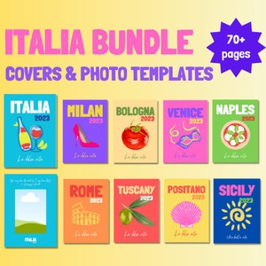 Aesthetic Travel Coffee Table Photo Book Template Personalized Photo Book Cover Template Travel Photobook DIY Coffee Table Book Custom Photo