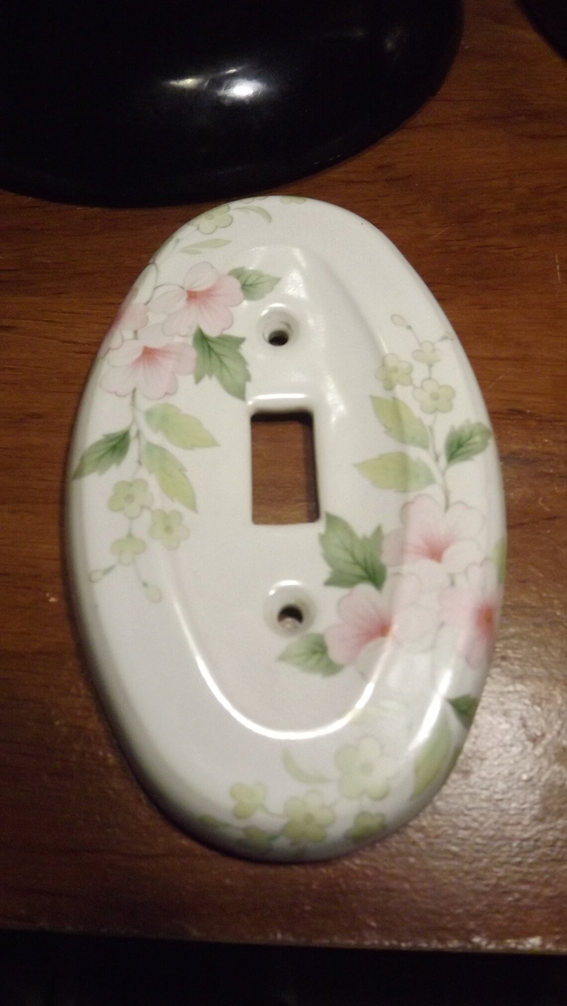 Set of 3 70's Porcelain Outlet Covers 1 Light Switch and Etsy