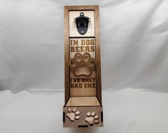 Bottle Opener file paw theme