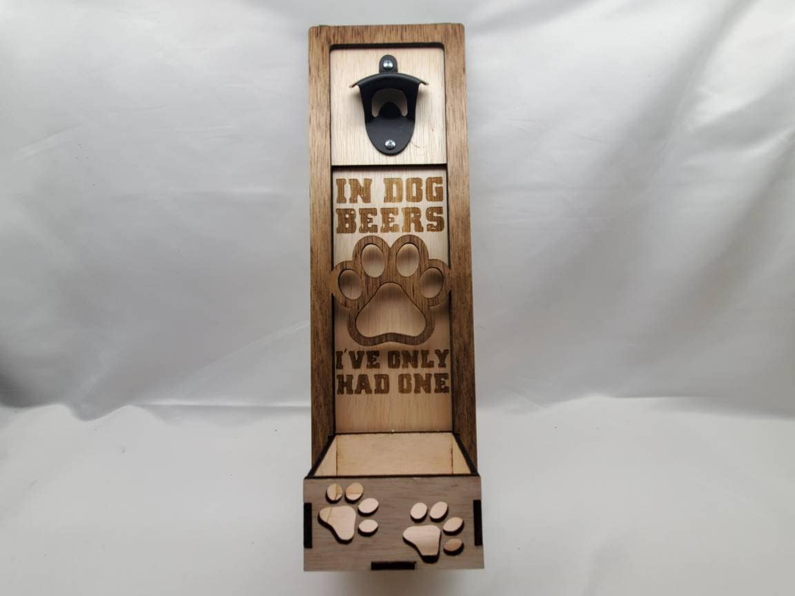 Bottle Opener File Paw Theme Etsy
