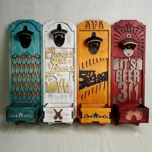 Laser file bottle openers pack