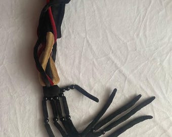 plush robot hand, time hand