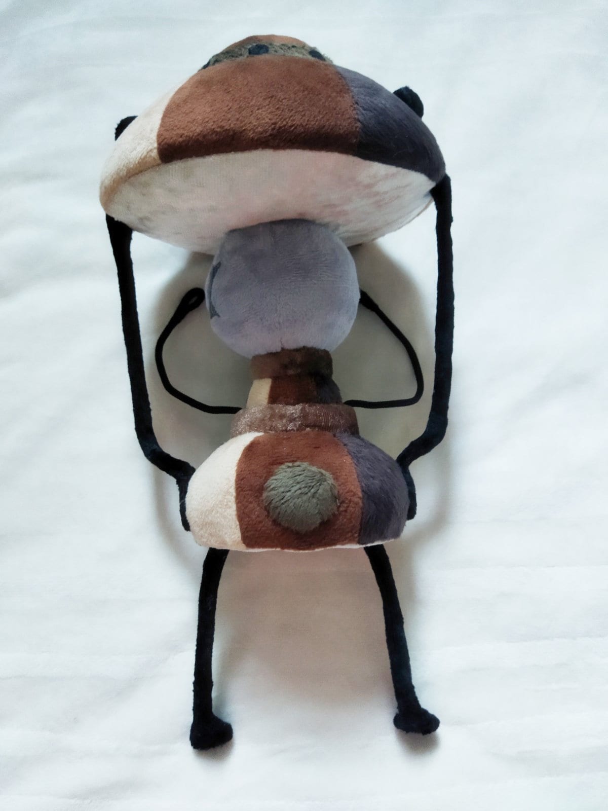 Handmade Wire Plush Posable Soft Sculpture Airy Fabric Doll Light or ...