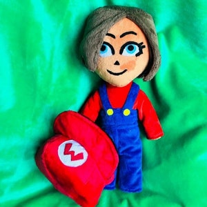 Custom plush inspired by fantasy .Clothes are removed.