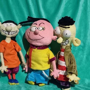 Ed, Edd & Eddy Plush – 30 cm – Handmade, Soft and Hypoallergenic – Price is for ONE