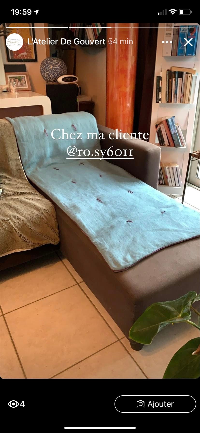 Fetes Des Meres, sur Epaisseur, Protege Canapé, Création Artisanale Fait Main, Décoration Intérieur,