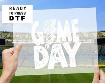 DTF Ready to Press Tshirt Transfers Game Day Heat Transfer Direct to Film dtf Transfers dtf Game Day Transfer