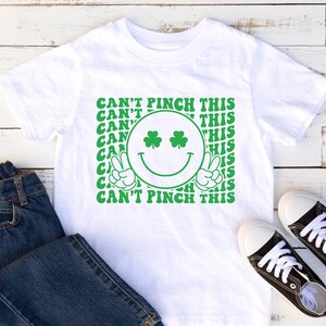 Can't Pinch This, dtf Transfers, Ready to Press, T-shirt Transfers, Heat Transfer, Direct to Film, St. Patrick's Day Tshirt Transfer, Smiley image 6