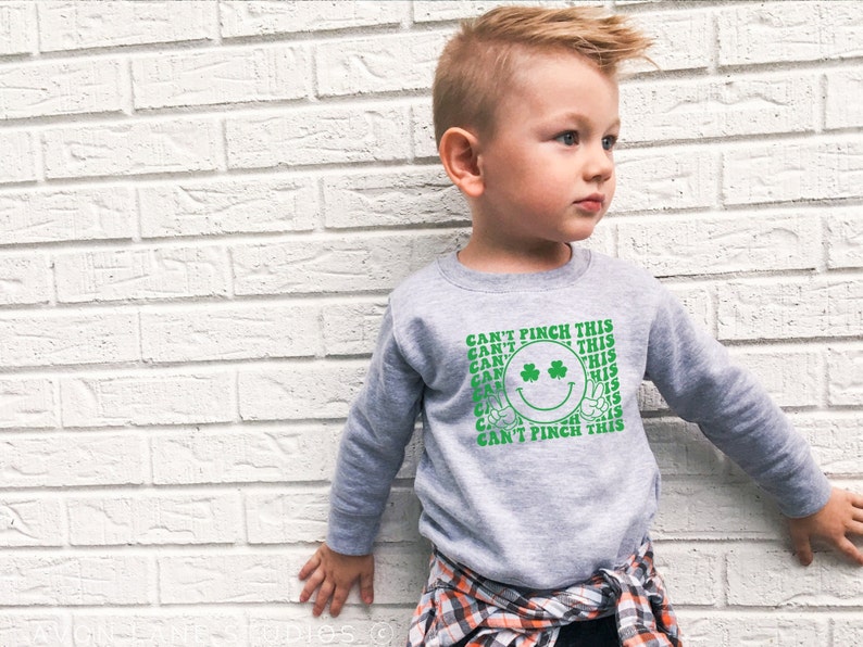 Can't Pinch This, dtf Transfers, Ready to Press, T-shirt Transfers, Heat Transfer, Direct to Film, St. Patrick's Day Tshirt Transfer, Smiley image 9