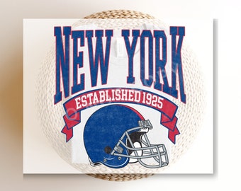 New York Football DTF Transfer, Ready to Press