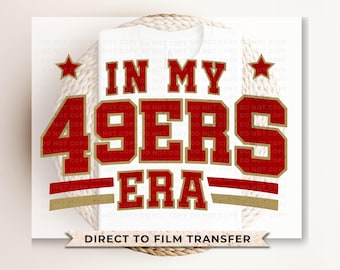 Vintage San Francisco Football DTF Transfer, Ready to Press