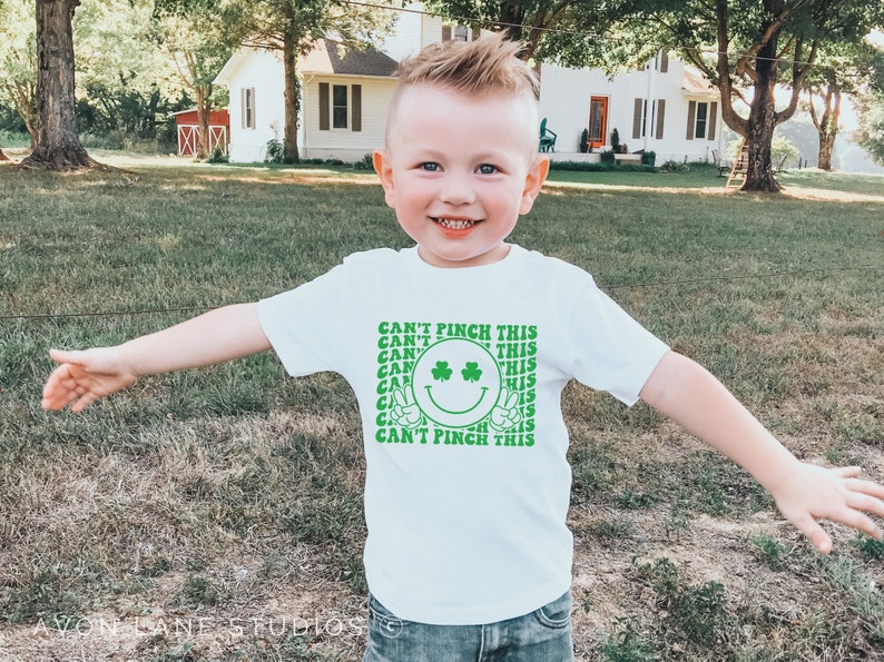 Can't Pinch This, dtf Transfers, Ready to Press, T-shirt Transfers, Heat Transfer, Direct to Film, St. Patrick's Day Tshirt Transfer, Smiley image 8