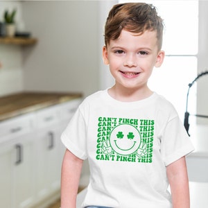 Can't Pinch This, dtf Transfers, Ready to Press, T-shirt Transfers, Heat Transfer, Direct to Film, St. Patrick's Day Tshirt Transfer, Smiley image 4