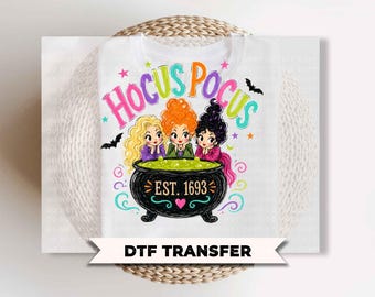 Halloween DTF Transfers, Ready to Press, Spooky Season, Halloween Movie Shirt Design