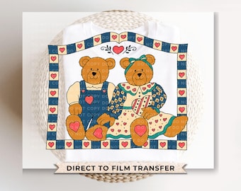 Thrifted Bears DTF Transfer | Ready to Press | Direct to Film