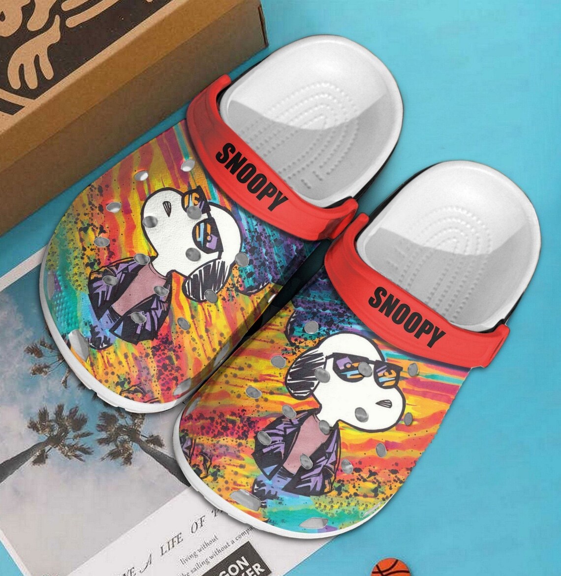 Personalized Name Snoopy Crocs Crocband Clogs Unisex Classic Etsy