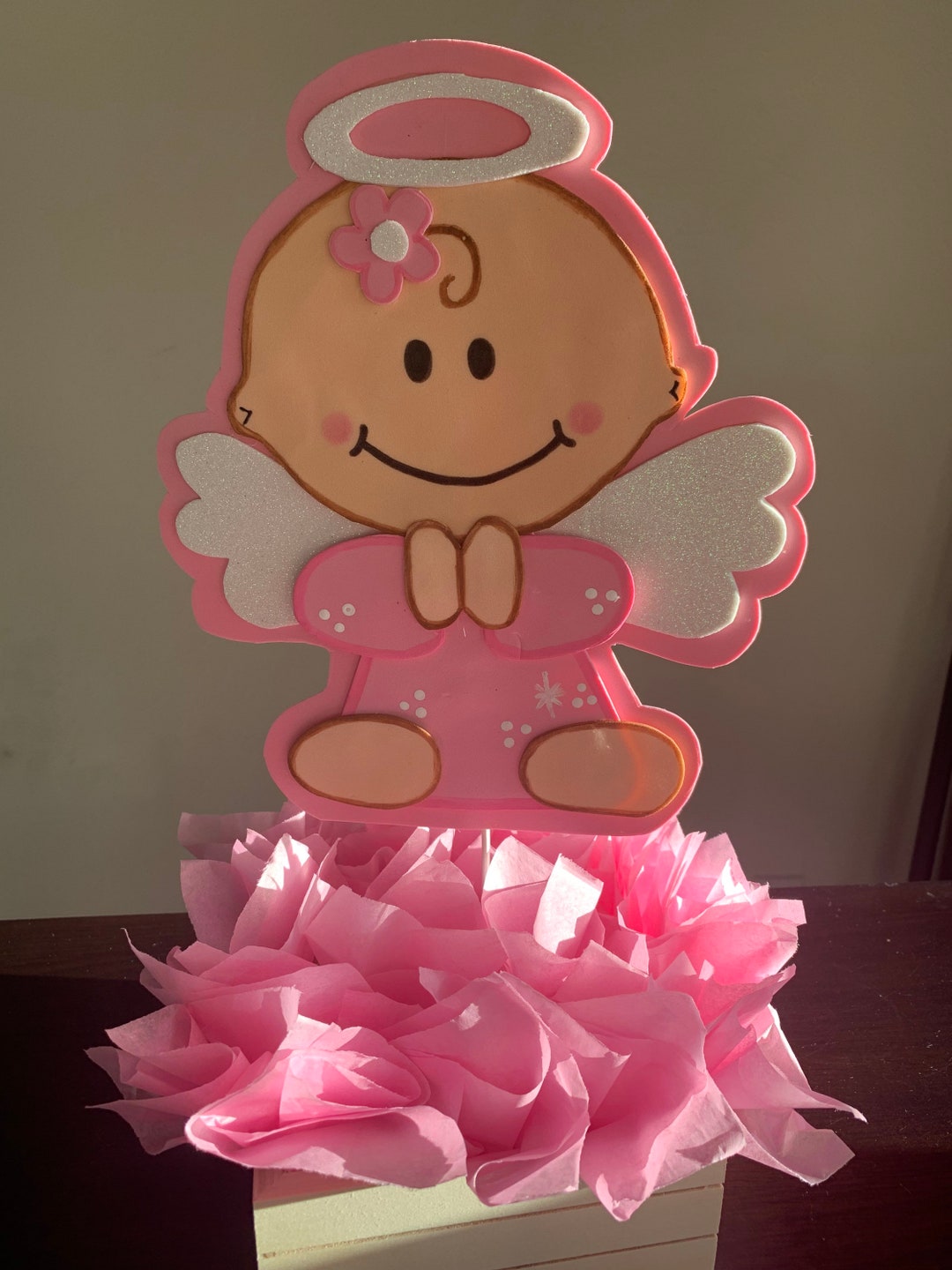 Angel Centerpiece Cutout /baby Showers/baptisms/first Etsy