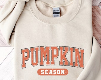 Retro Pumpkin  Sweatshirt, Pumpkin Spice Season,Halloween sweatshirt, Fall Favorites, Vintage Halloween Sweater, Retro Fall Vibes Shirt
