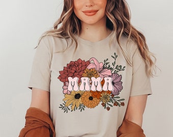 Floral Mama Shirt, Mothers Day Gift, New Mom Gift, Mom Life Shirt, Cute Mom Shirt, Mama Shirt, Mothers Day Shirt, Mommy Shirt