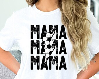 Soccer Mama Shirt, Mothers day Gift For Soccer Mom, Gift For Soccer Lover Mom Shirt, Mothers Day Shirt, Soccer Season Mom Shirt