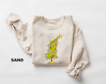 Christmas Tree Sweatshirt, Trendy Christmas Tree Shirt, Holiday Sweatshirt, Funny Christmas Shirt, Christmas Family, Merry Christmas gift