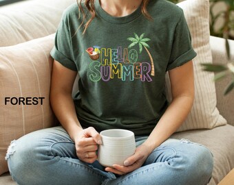 Summer Vibes Shirt, Funny Beach Shirt, Girls Trip Shirt, Women Beach Shirts, Family Vacay Shirt, Summer Season Shirts, Holiday Outfits