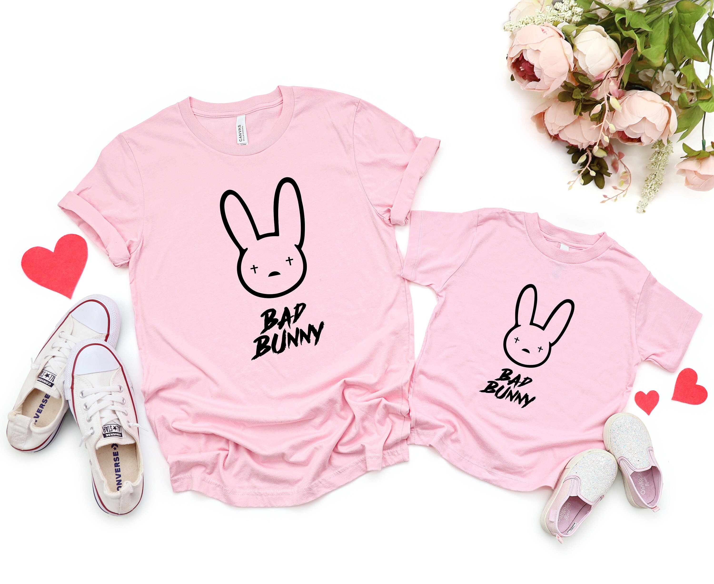 【ADLV】 WOMAN NINETIES RETRO BUNNY SHORT SLEEVE T-SHIRT acmé de la vie ADLV WOMAN NINETIES RETRO BUNNY SHORT SLEEVE