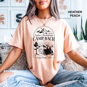 Custom Camp Bachelorette Shirt, Camping Bachelorette Party Shirt, Bach Trip Shirt, Bridal Party Shirt, Bridesmaids gifts, Bride team shirt