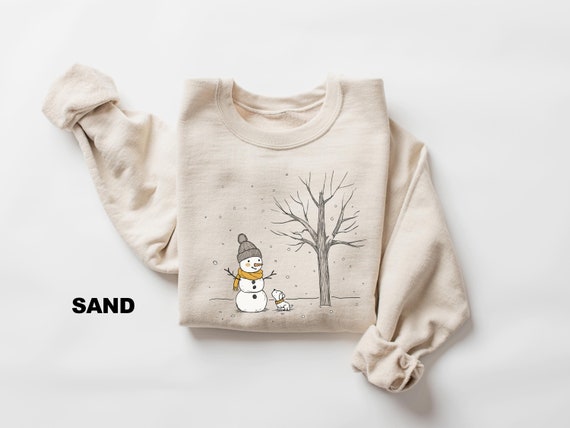 Snowman Sweatshirt, Christmas Snowman Sweatshirt, Christmas Crewneck, Holiday Sweater, Christmas Gift, Christmas Outfits, Merry Christmas