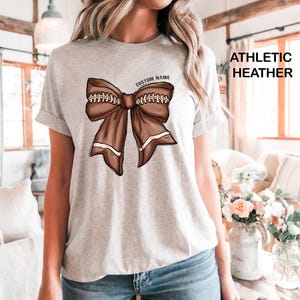 Custom Football Shirt, Custom Football Team Shirt, Football School Mascot Outfit, Retro Football Season, Football Shirt, Women Football Gift