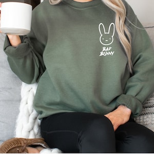 Bad Bunny Pocket Logo Sweatshirt, Tu No Eres Bebecita Eres Bebesota Hoodie, Un Verano Sin Ti Shirt, 90s Bad Bunny Sweatshirt