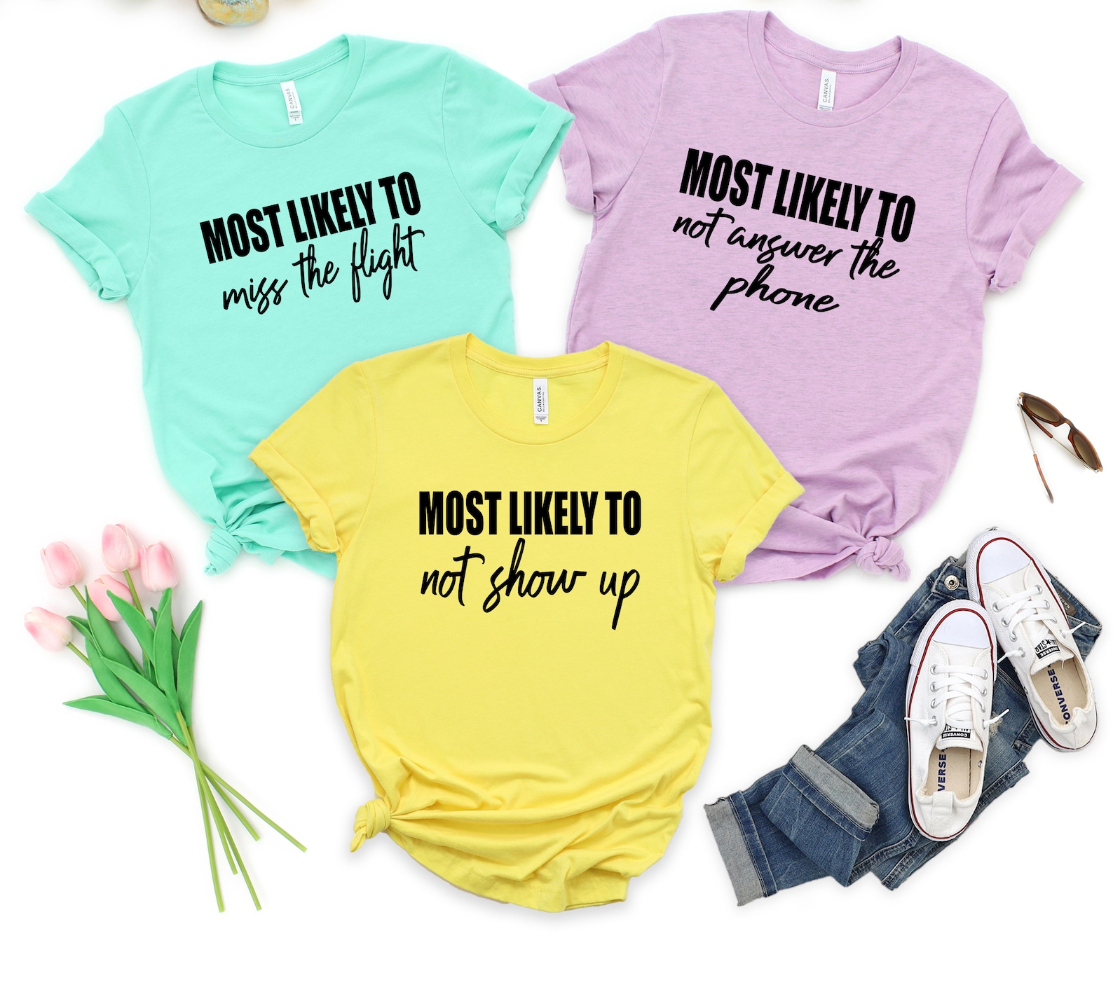 Bachelorette Party Shirts Most Likely To Shirt Bridal Party Etsy