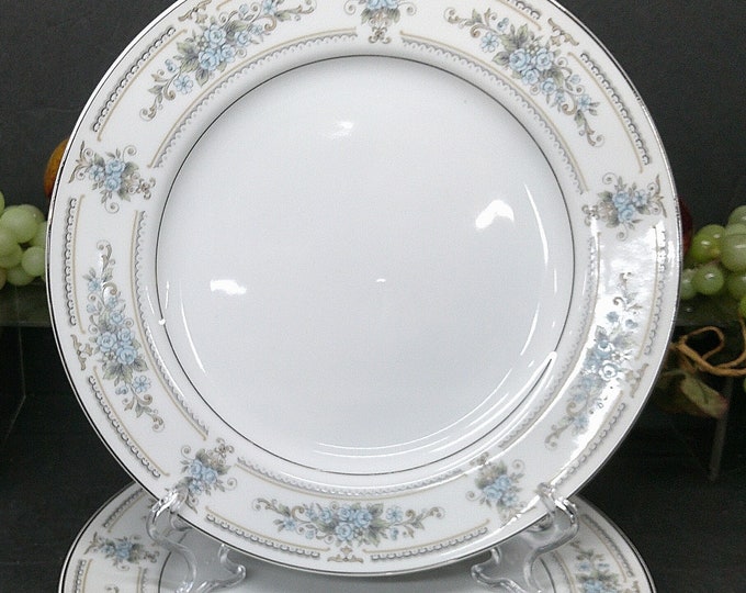 2402 Elington Fine Porcelain Blue Floral Vintage Dinnerware - Excellent Condition - Choose From List: